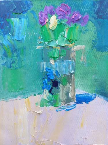 Print of Impressionism Still Life Paintings by Dilshod Khudayorov