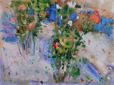 Print of Abstract Expressionism Still Life Paintings by Dilshod Khudayorov