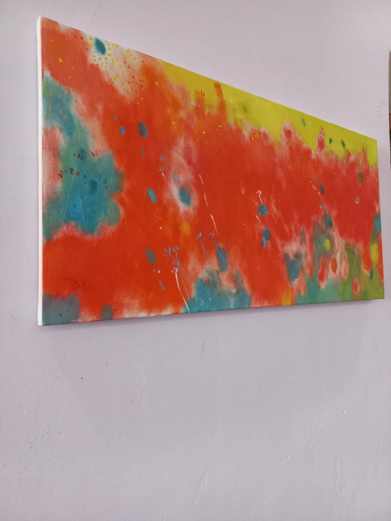 Original Abstract Painting by Dilshod Khudayorov