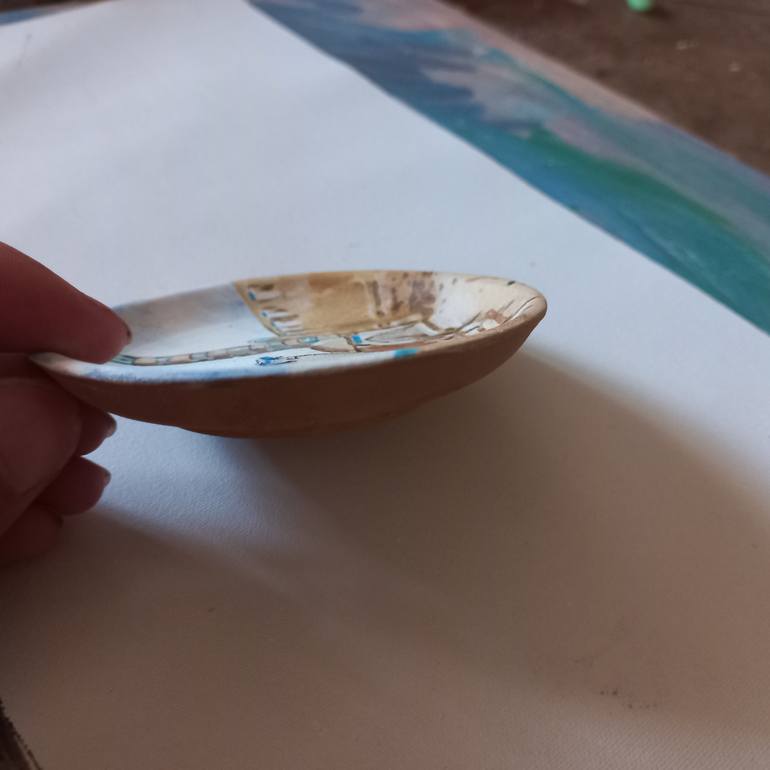 Original Realism Architecture Sculpture by Dilshod Khudayorov