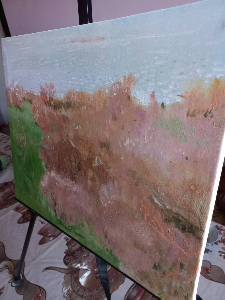 Original Contemporary Landscape Painting by Dilshod Khudayorov