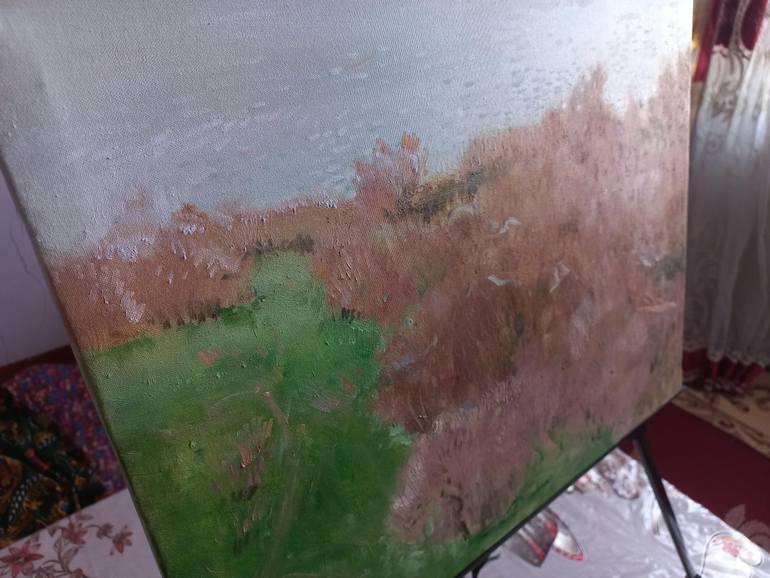 Original Contemporary Landscape Painting by Dilshod Khudayorov