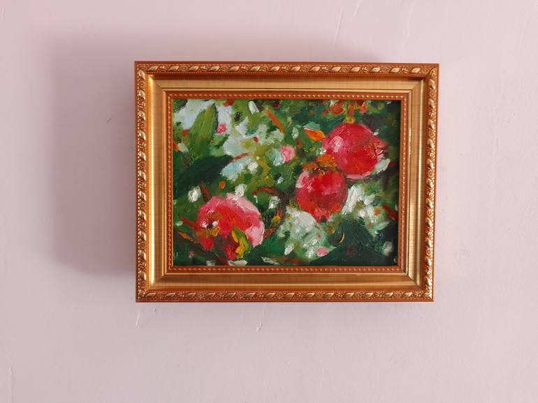 Original Abstract Still Life Painting by Dilshod Khudayorov