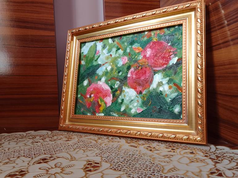 Original Abstract Still Life Painting by Dilshod Khudayorov