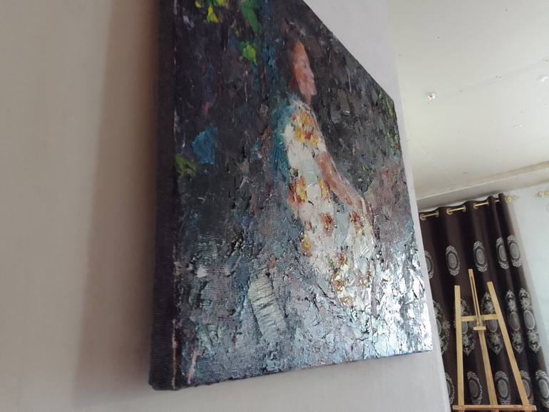 Original Portraiture People Painting by Dilshod Khudayorov