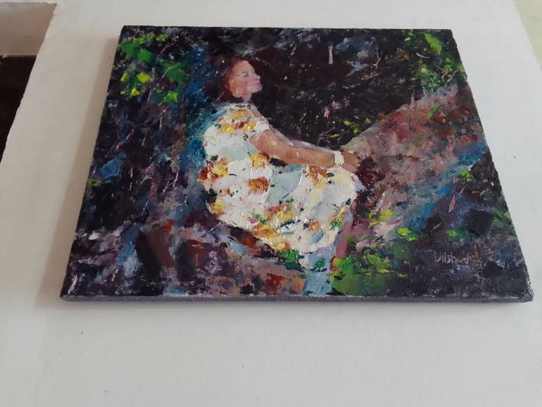 Original Portraiture People Painting by Dilshod Khudayorov