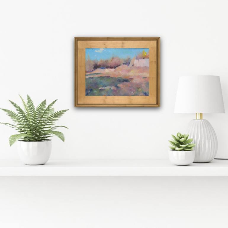 Original Abstract Landscape Painting by Dilshod Khudayorov