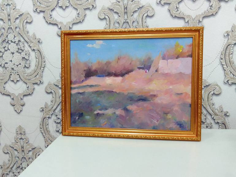 Original Landscape Painting by Dilshod Khudayorov
