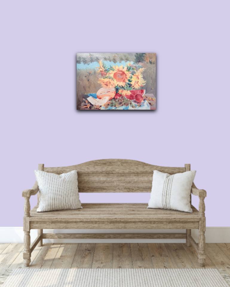 Original Contemporary Still Life Painting by Dilshod Khudayorov