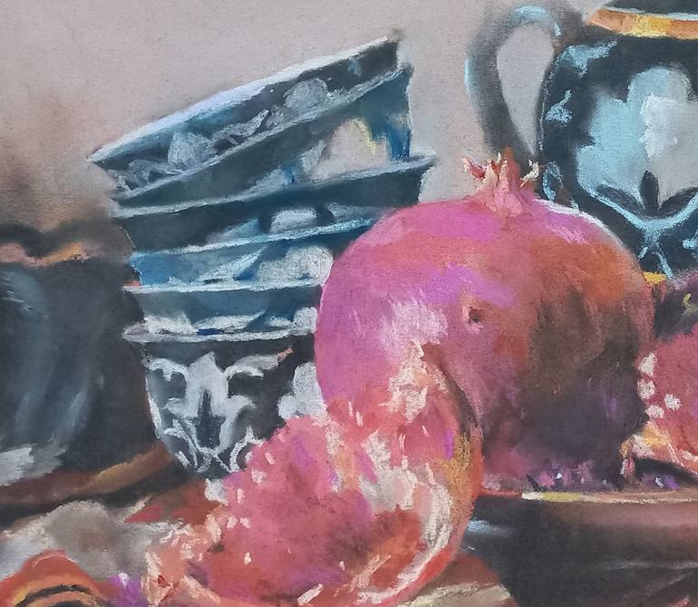 Original Realism Still Life Drawing by Dilshod Khudayorov