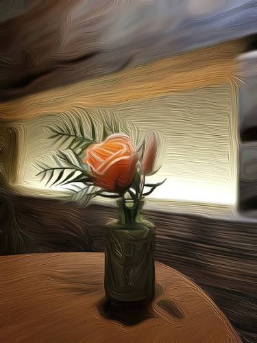 Print of Floral Digital by Patricia Antonio