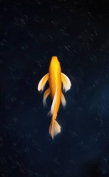 Print of Art Deco Fish Digital by Patricia Antonio