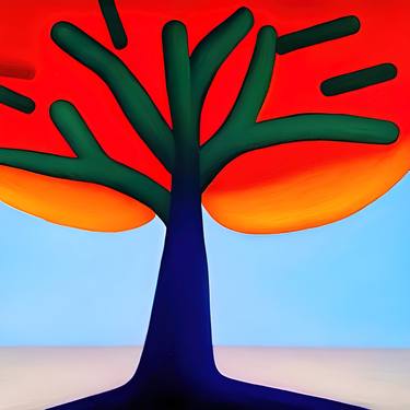 Print of Tree Digital by Patricia Antonio