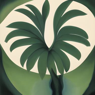 Print of Art Deco Tree Digital by Patricia Antonio