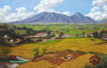 Original Landscape Painting by Tyas Febrian Rachman