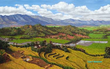 Original Landscape Painting by Tyas Febrian Rachman