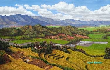 Original Realism Landscape Paintings by Tyas Febrian Rachman