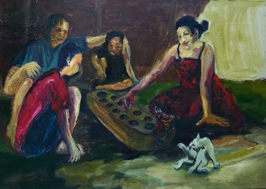Print of Family Paintings by Magas Gardena