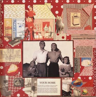 Original Fine Art Home Collage by Victoria Blewer