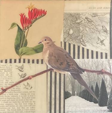 Original Fine Art Nature Collage by Victoria Blewer