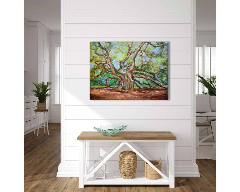 Original Contemporary Nature Painting by Tetiana Kuchmii