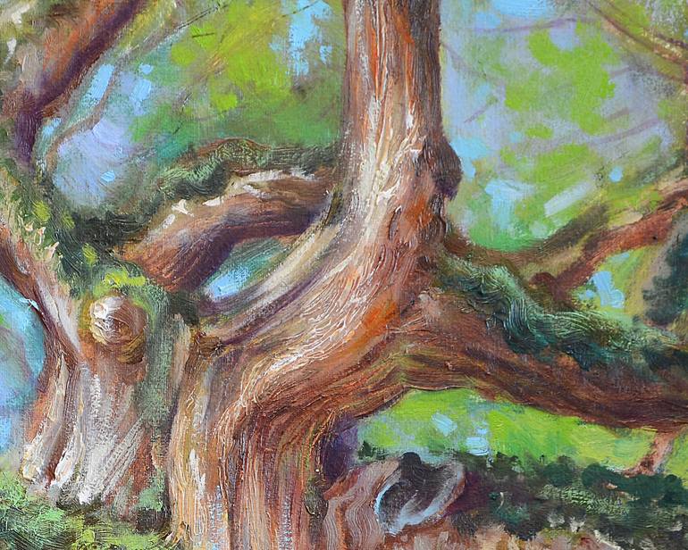 Original Contemporary Nature Painting by Tetiana Kuchmii