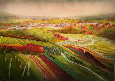 Original Realism Landscape Paintings by Marin BEROVIC