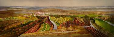 Original Landscape Paintings by Marin BEROVIC