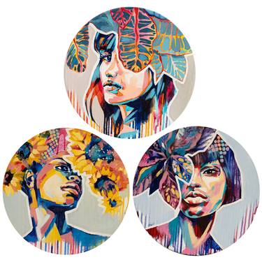 Original Women Paintings by Valeria Amirkhanyan