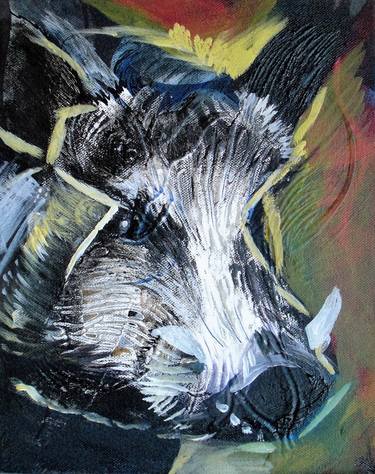 Print of Expressionism Animal Paintings by Cis Bakker