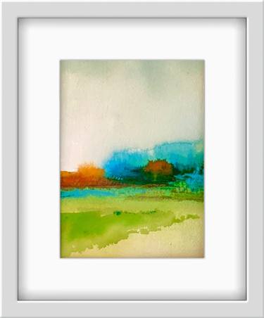 Original Abstract Expressionism Landscape Paintings by Shraddha Dharia