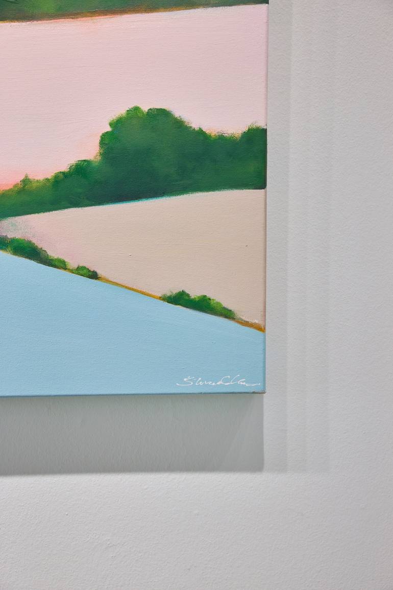 Original Abstract Landscape Painting by Shraddha Dharia