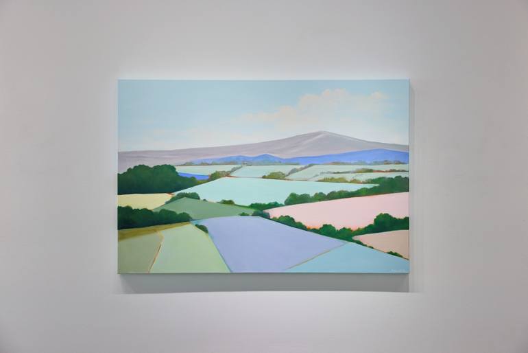 Original Abstract Landscape Painting by Shraddha Dharia