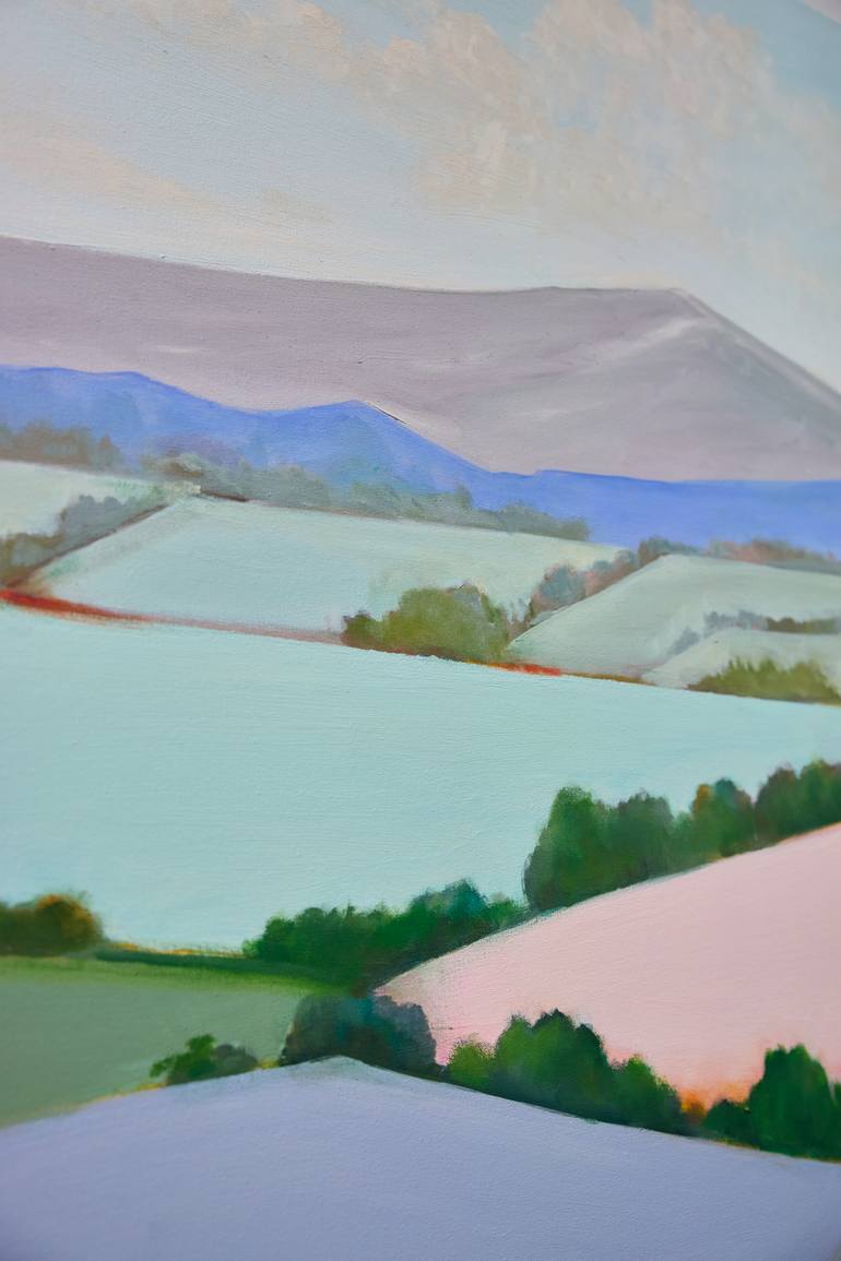 Original Abstract Landscape Painting by Shraddha Dharia