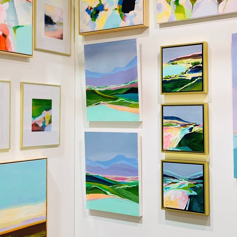 Original Abstract Landscape Painting by Shraddha Dharia