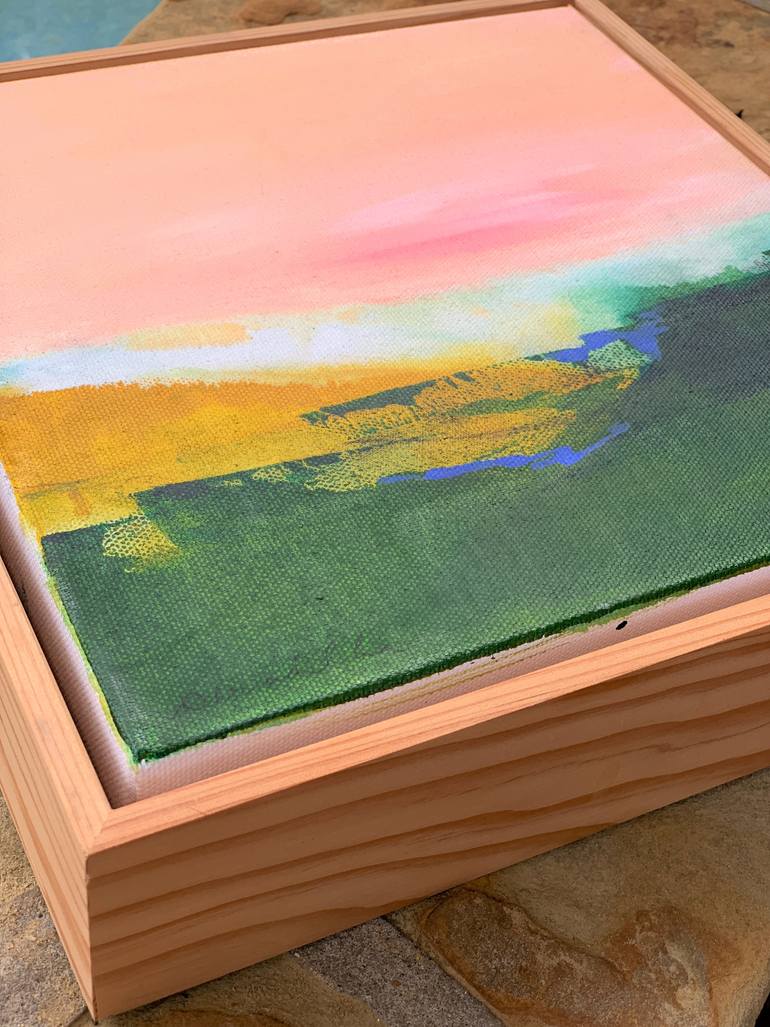 Original Abstract Landscape Painting by Shraddha Dharia
