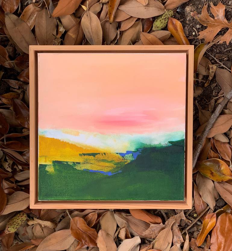 Original Abstract Landscape Painting by Shraddha Dharia