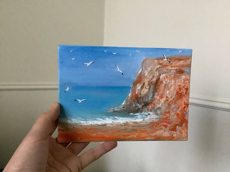 Original Seascape Painting by Tatiana Clark 