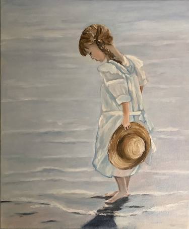 Original Realism Children Paintings by Tatiana Clark