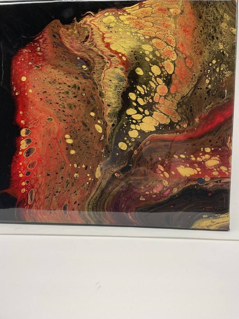 Original Minimalism Abstract Painting by Fluid L