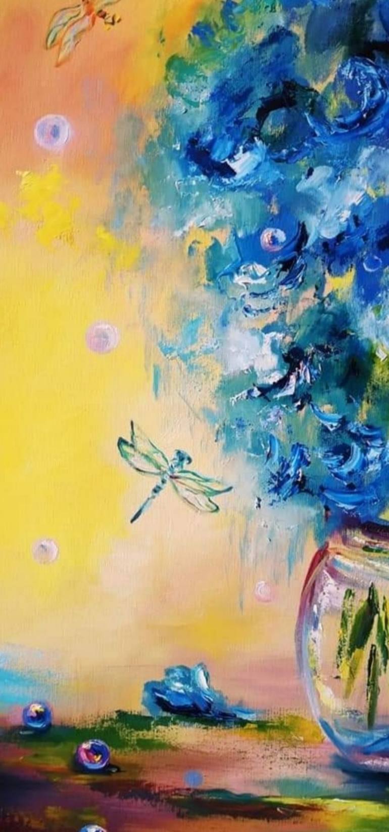 Original Impressionism Fantasy Painting by Oksana Trygub