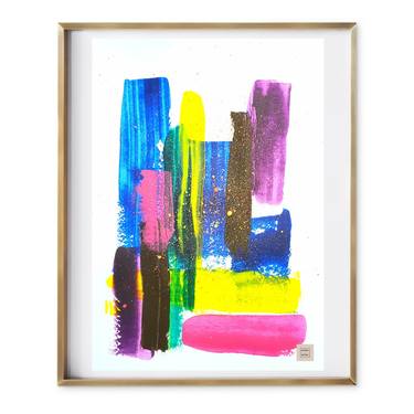 Original Abstract Paintings by Carole 'Kong' Chainon