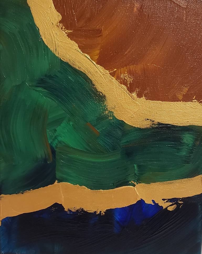 Original Abstract Paintings by Carole 'Kong' Chainon