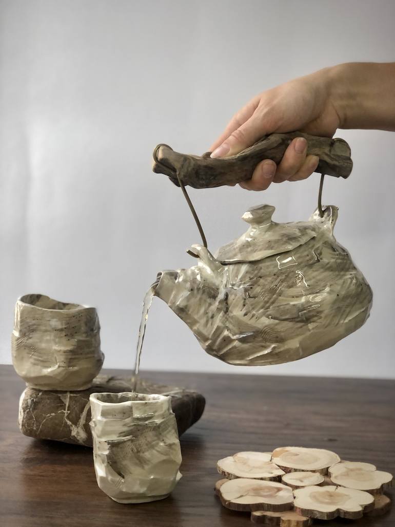 Original Food & Drink Sculpture by Mariia Luchuk