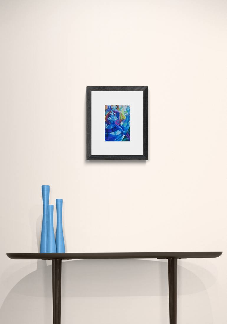 Original Illustration Still Life Painting by Sabina Aghasiyeva
