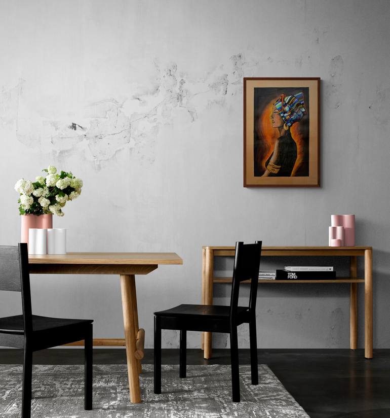 Original Illustration People Painting by Sabina Aghasiyeva