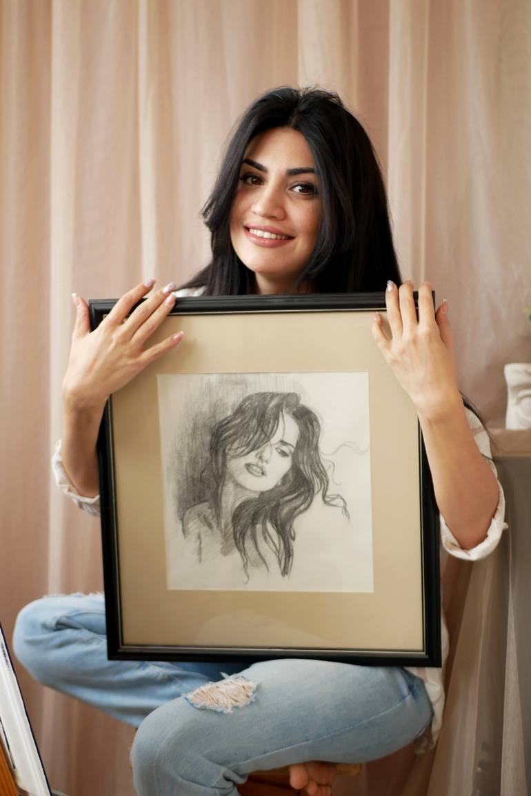 Original Other People Painting by Sabina Aghasiyeva