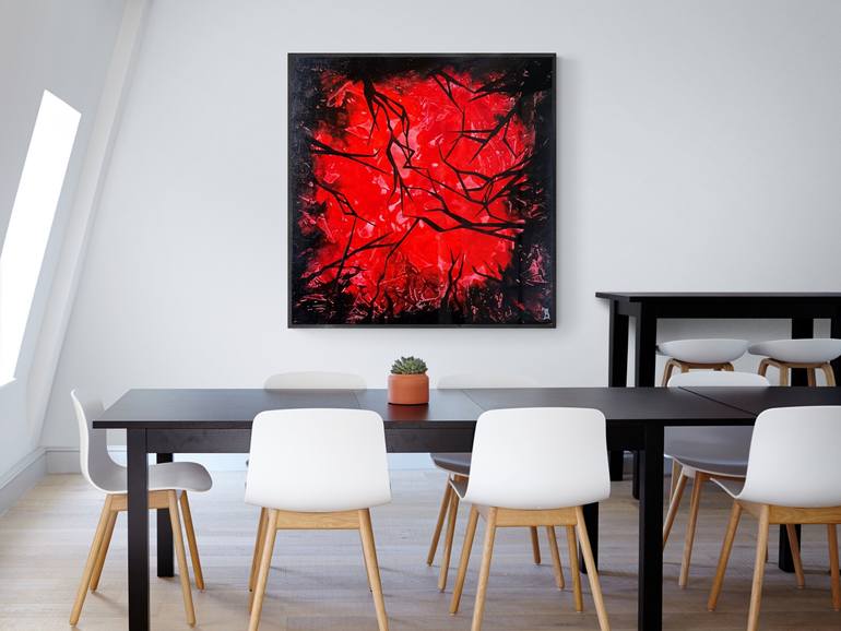 Original Contemporary Abstract Painting by Sabina Aghasiyeva