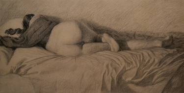 Print of Figurative Body Drawings by Silviu Arap