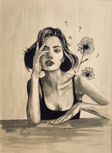 Original Portrait Drawings by Sepi Borhani